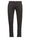 Re-hash Re_hash Man Pants Chocolate Brown Size 31 Cotton, Elastane