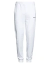 Helmut Lang Man Pants White Size Xl Cotton In White