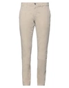 Avignon Man Pants Beige Size 42 Cotton, Elastane