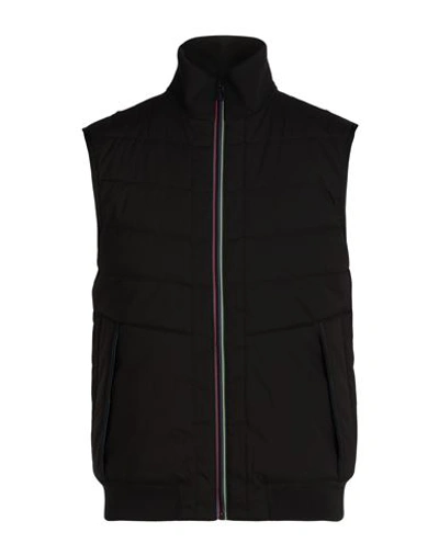 Ps By Paul Smith Ps Paul Smith Man Puffer Black Size M Polyester, Cotton, Elastane