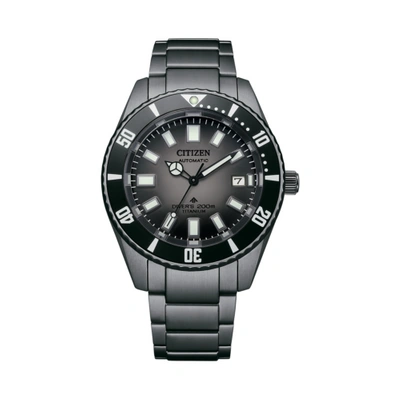 Pre-owned Citizen Promaster Titanium 200m Diver Automatic Watch Nb6025-59h Usus