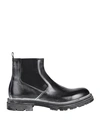 Artigiani Aurelio Giocondi Man Ankle Boots Black Size 13 Soft Leather In Black