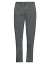 Rar Man Pants Lead Size 38 Cotton, Elastane In Grey