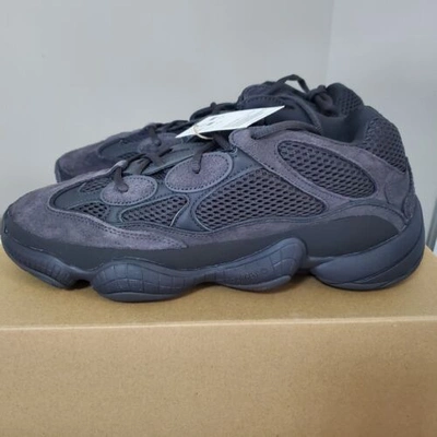 Pre-owned Adidas Originals Adidas Yeezy 500 Utility Black Size Mens 11.5 Brand In Hand Ships Today