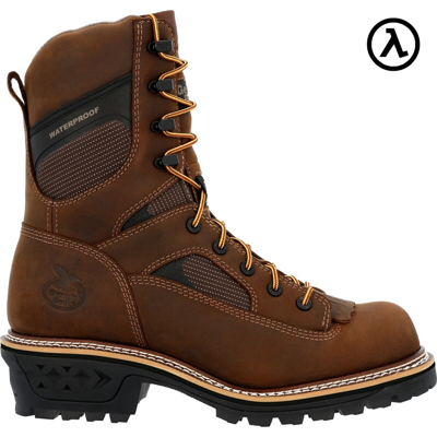 Pre-owned Georgia Boots Georgia Ltx Logger Waterproof Work Boots Gb00616 - All Sizes - In Crazy Horse
