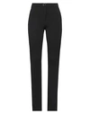 Anna Molinari Woman Pants Black Size 10 Polyester In Black