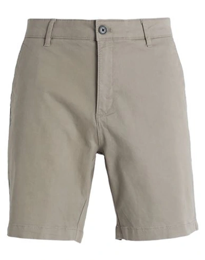 Topman Man Shorts & Bermuda Shorts Khaki Size 34 Cotton, Elastane In Beige