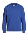 Jack & Jones Man Sweatshirt Bright Blue Size Xxl Organic Cotton, Polyester, Cotton