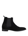 Artigiani Aurelio Giocondi Man Ankle Boots Black Size 13 Soft Leather