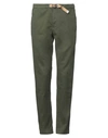 White Sand Man Pants Military Green Size 28 Cotton, Lyocell, Lycra