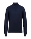 Yes Zee By Essenza Man Turtleneck Midnight Blue Size 3xl Polyamide, Acrylic, Wool, Polyester