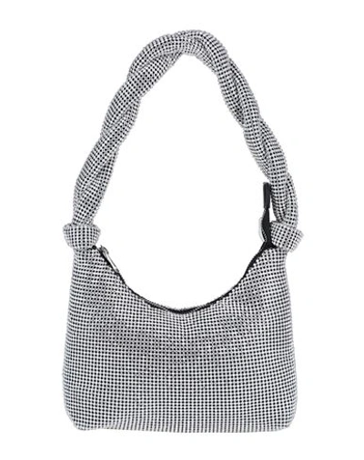 Topshop Woman Handbag Silver Size - Glass, Aluminum