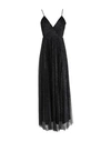 Liu •jo Woman Maxi Dress Black Size 4 Polyester