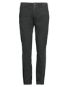 Incotex Man Pants Charcoal Size 34 Cotton, Elastane In Grey
