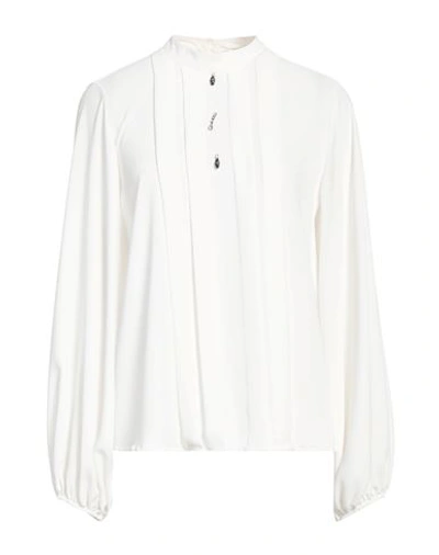 Siste's Woman Blouse White Size M Polyester In White