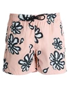 TOPMAN TOPMAN MAN SWIM TRUNKS APRICOT SIZE XL POLYESTER