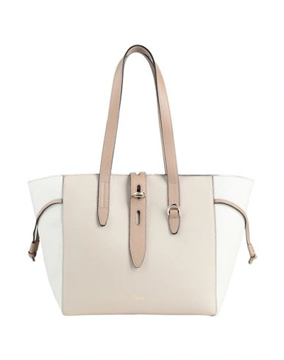 Furla Woman Handbag Beige Size - Calfskin