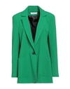 Kaos Woman Blazer Green Size 10 Polyester, Viscose, Elastane