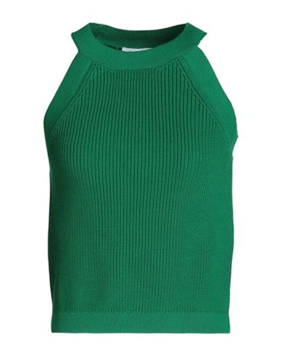 Other Stories &  Woman Top Green Size Xs Organic Cotton, Polyamide