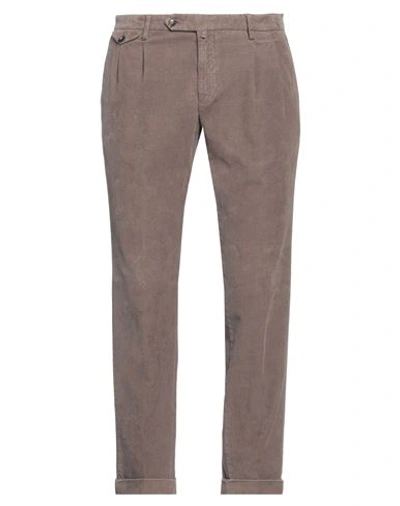 Briglia 1949 Man Pants Cocoa Size 40 Cotton, Elastane In Brown