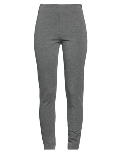 Max & Moi Woman Pants Lead Size 10 Viscose, Polyamide, Elastane In Grey
