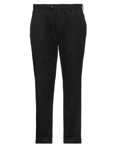Devore Incipit Man Pants Black Size 38 Cotton, Elastane In Black