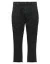 Paolo Pecora Man Pants Black Size 36 Cotton, Elastane