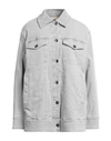 Jacob Cohёn Woman Denim Outerwear Light Grey Size 10 Cotton, Elastane In Grey
