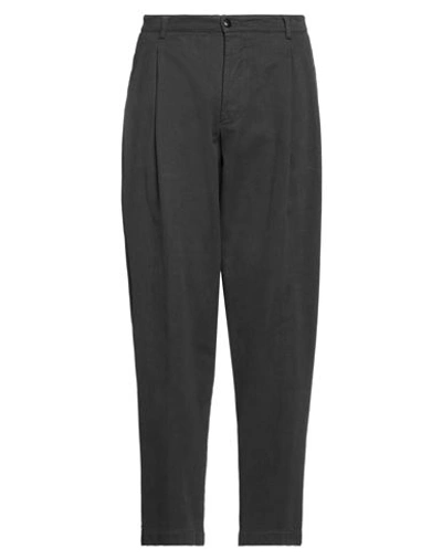 Original Vintage Style Man Pants Lead Size 38 Cotton, Cashmere In Grey
