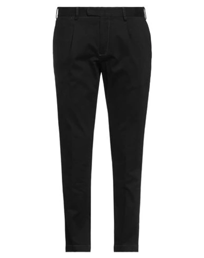 Devore Incipit Man Pants Black Size 38 Cotton, Elastane In Black