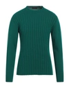 Lucques Man Sweater Emerald Green Size 40 Wool