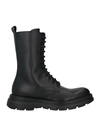 Mich E Simon Man Knee Boots Black Size 13 Soft Leather In Black