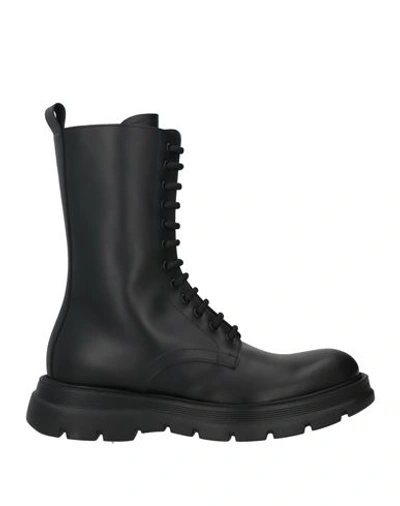 Mich E Simon Man Knee Boots Black Size 13 Soft Leather