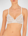 Natori Bliss Allure Lace Contour Bra In Whitecafe