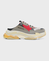Balenciaga Tripe S Mule Sneakers In 4365 Grey/red