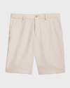 Peter Millar Boys' Salem Youth Performance Shorts - Big Kid In British Grey