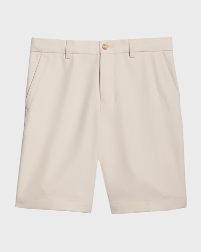 Peter Millar Boys' Salem Youth Performance Shorts - Big Kid In British Grey