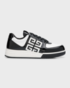 GIVENCHY MEN'S G4 PATENT LEATHER LOW-TOP SNEAKERS