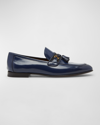 TOM FORD MEN'S SEAN PATENT LEATHER TASSEL LOAFERS