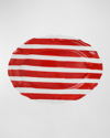 Vietri Amalfitana Striped Round Platter