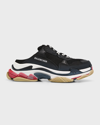 Balenciaga Tripe S Mule Sneakers In 1096 Black/white/