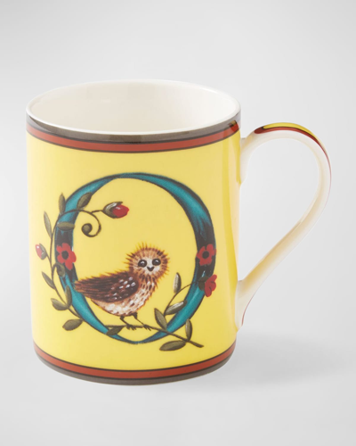 Spode Kit Kemp By  Alphabet Mug In O