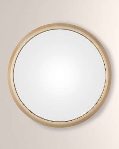 Global Views Oculus Brass Mirror, Large