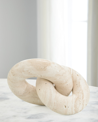 John-richard Collection Natural Stone Link Accent