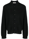 OUR LEGACY BLACK BUTTON-UP CARDIGAN,M4213ECFSE20015668