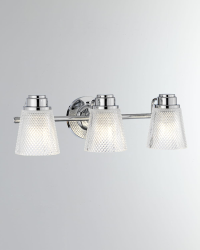 Lucas + Mckearn Hudson 3-light Bath Light - 21.5"
