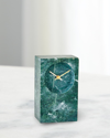 Global Views Marble Tower Clock