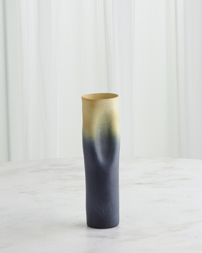 Global Views Skinny Indent Vase In Multi