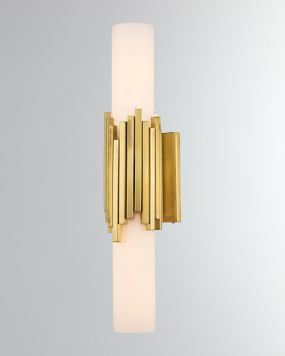 Lucas + Mckearn Marvel 2-light Bath Light, Aged Brass