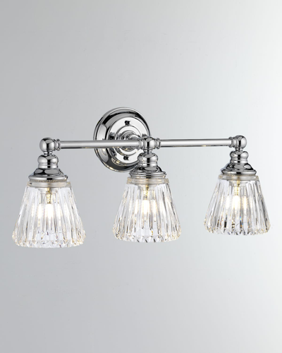 Lucas + Mckearn Keynes 3-light Bath Light - 22"